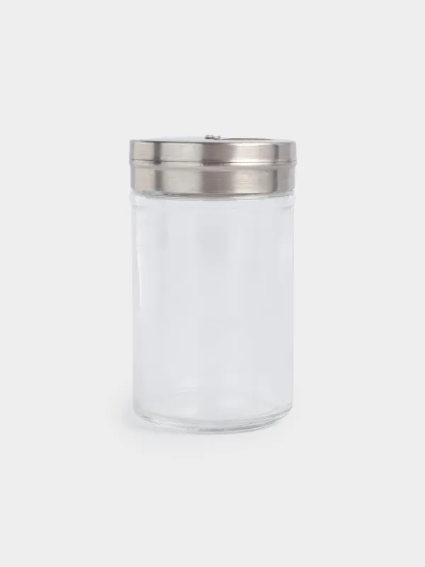 Дәмдеуішке арналған контейнер, 8 см, үлкен / ұсақ тесіктер, шыны / Болат, Classic-light, image-1