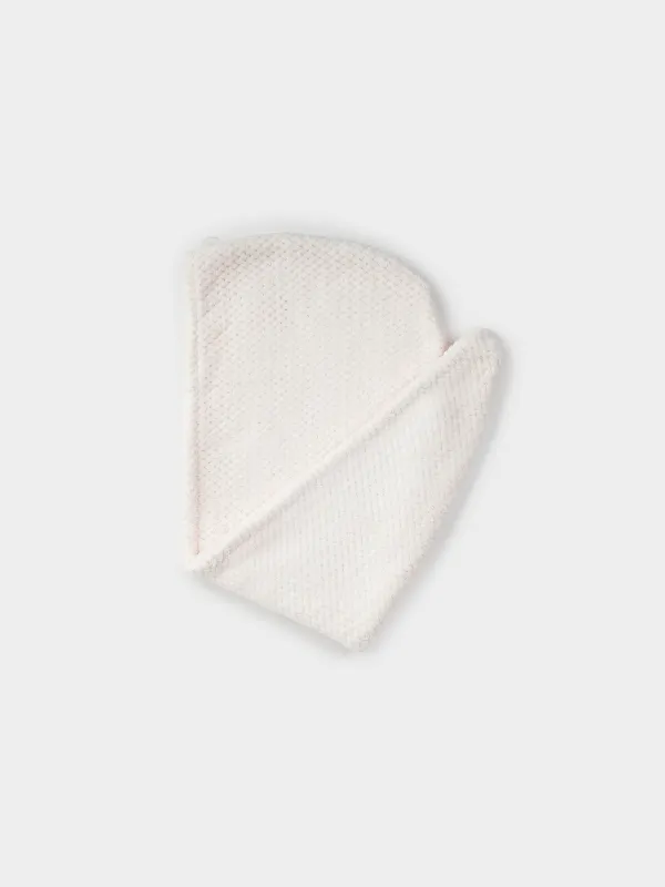 Шашқа арналған шәрпі-орамал, 59х20 см, флис, сүт түстес, Ratine, image-1