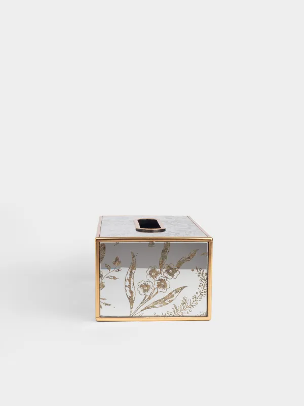 Қағаз майлық қорабы, 25х13 см, пластик/акрил, айна, Құс, Bluebird, image-2