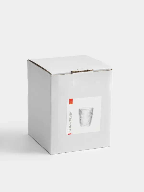Стакан, 320 мл, с серебристым кантом, Grain silver, image-4
