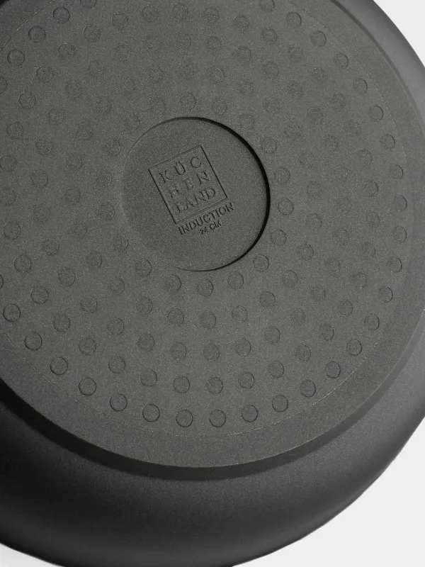 Таба, 24 см, алынбалы тұтқа, қапталған, алюминий, Solution Red 2, image-7