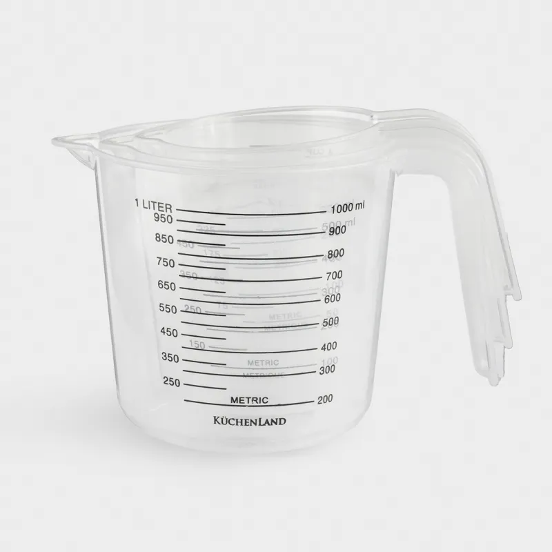 Өлшеу ыдыстарының жиынтығы, 3 дана пластик, Bakery