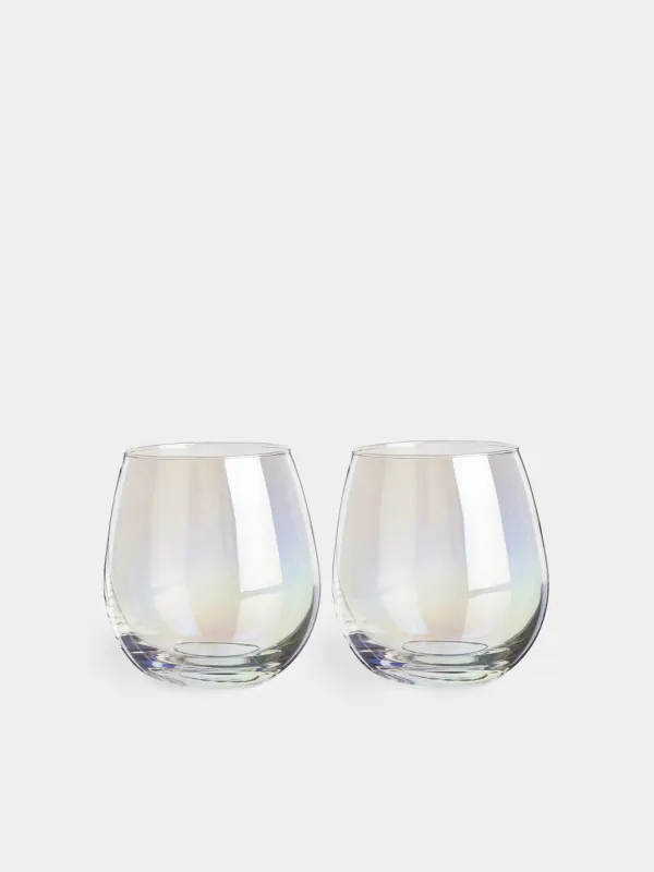 Стакан, 460 мл, 2 шт, с перламутром, Floyd polar, image-0