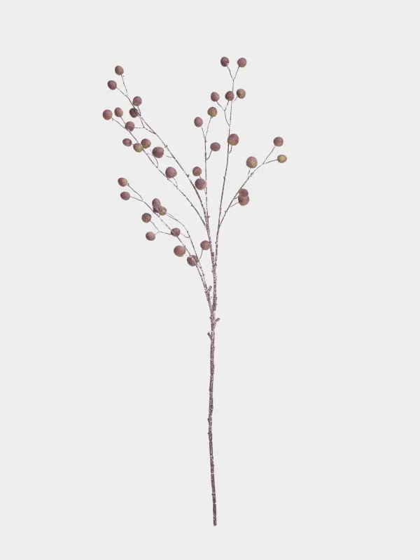 Ветка декоративная, 1,1 м, пенопласт/полиэтилен, Ягоды, Balls decor, image-0