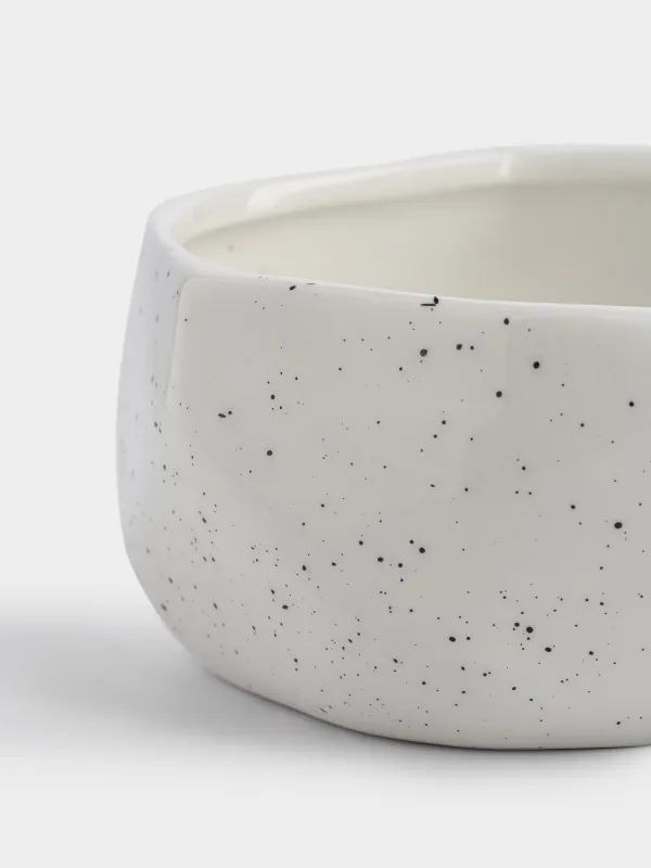 Пиала, 15х7 см, Неровный край, Crumple speckled, image-2
