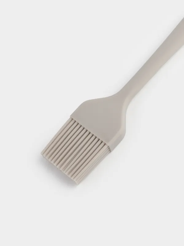 Кисть кулинарная, 21 см, силикон/нейлон, бежевая, Benefit, image-2
