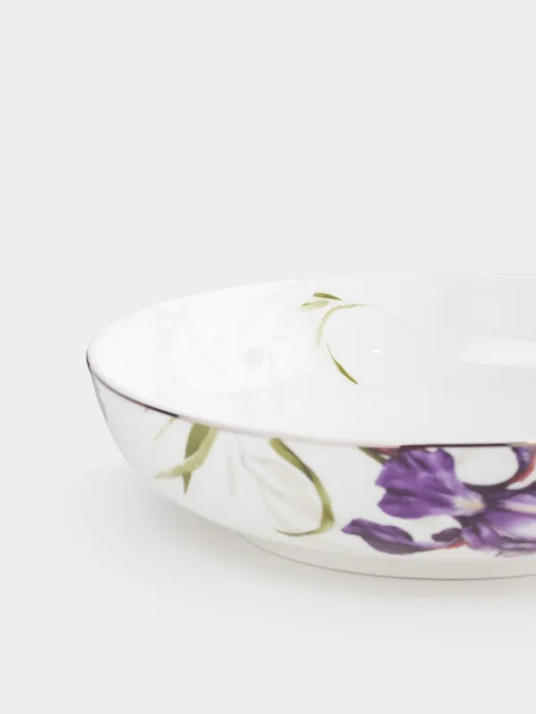 Тарелка суповая, 20х5 см, 2 шт, Ирис, Antarctica Flowers, image-4