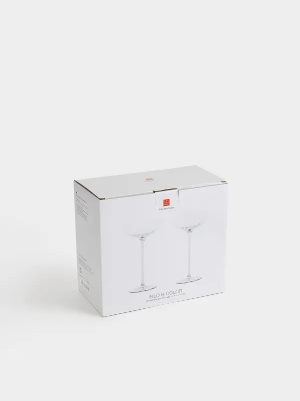 Бокал-креманка для шампанского, 2 шт, Filo R color, image-4