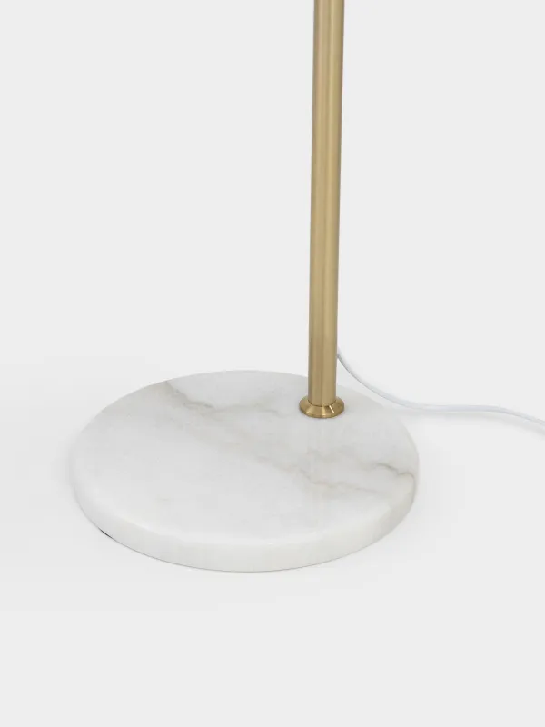 Едендік шам, 1,95 м, металл/полиэстер, сарғылт-қоңыр және алтын, Trend, image-3