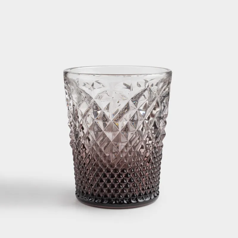 Стакан, 10 см, 250 мл, стекло Р, коричневый градиент, Veneto color