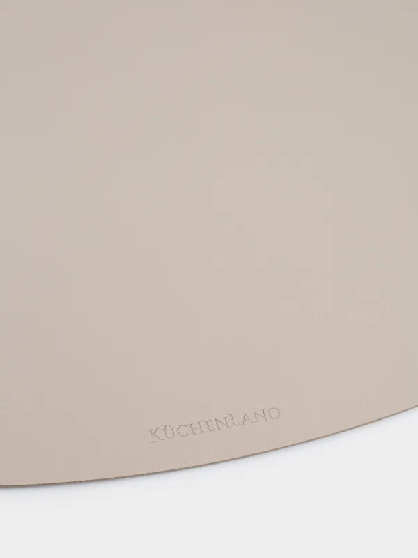 Аспаптарға арналған майлық, 30х45 см, ПВХ, сопақ, бежевый, рок, image-2