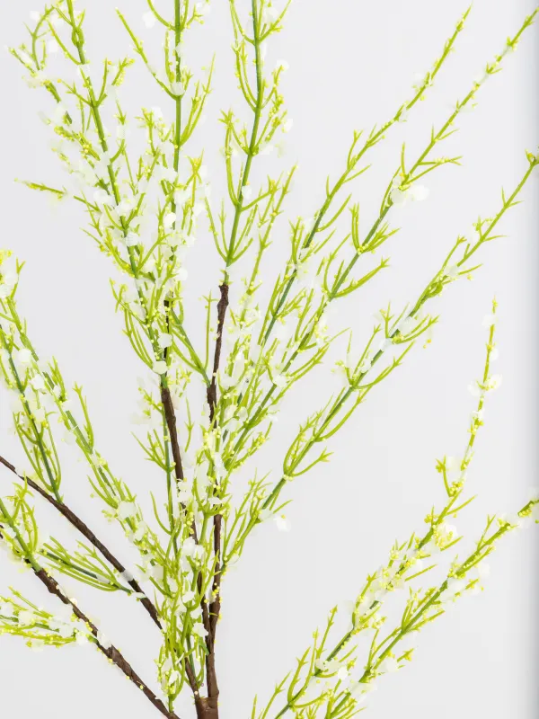 Сәндік бұтақ, 90 см, полиэстер/металл, Жасыл бекіш, Flower garden, image-3