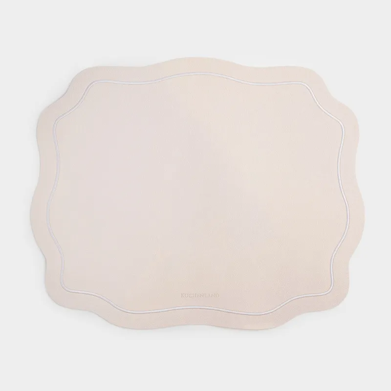 Аспаптарға арналған майлық, 38х47 см, ПВХ/полиэстер, бұйра, сүт түстес, Винтаж, Rock vintage