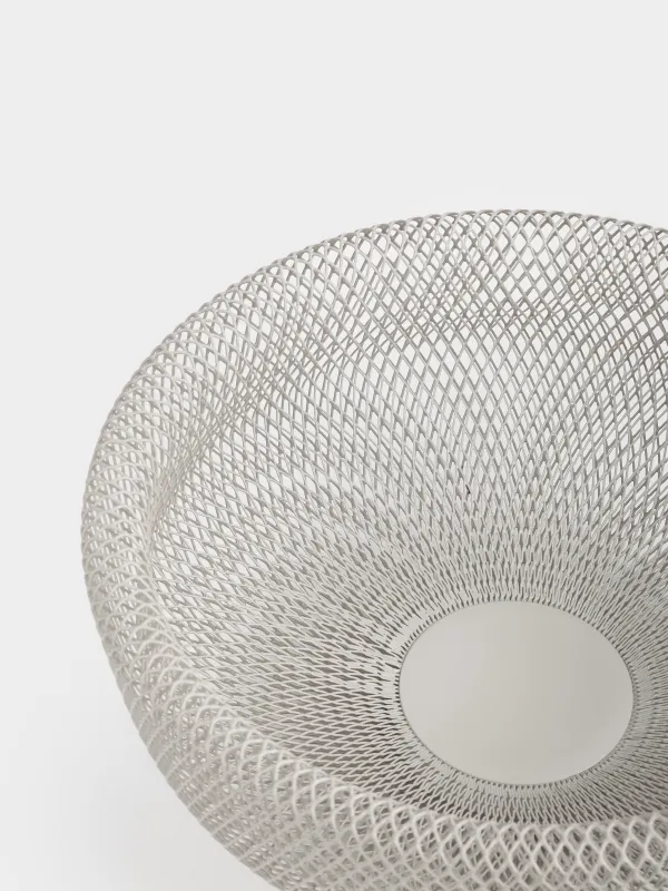 Жеміс себеті, 29 см, металл, сұр-сарғылт-қоңыр, Dainty twin, image-3