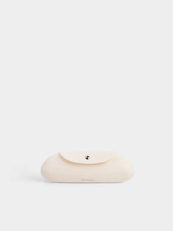 Косметикалық щеткаларға арналған қорап, 23х8 см, жолға арналған, силикон, сарғылт-қоңыр, Travel color, image-0