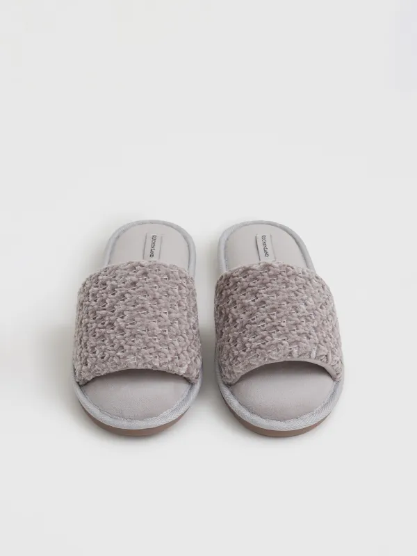 Тапочки женские, Chenille, image-2