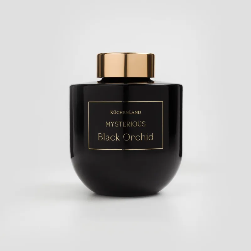 Ароматический диффузор, 150 мл, черный, Black Orchid, Mysterious, image-1