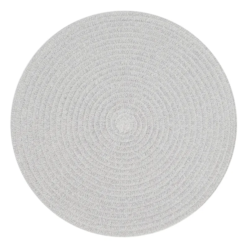 Аспап астындағы майлық, 38 см, шенилл, дөңгелек, сұр, Chenill