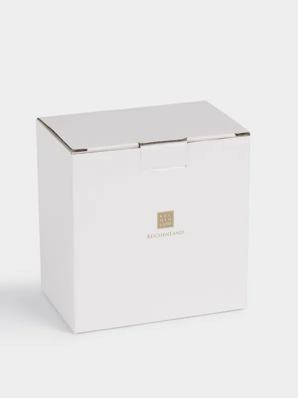 Пиала, 14х8 см, фарфор N, белая, Шишки и рябина, Rowan delice, image-4