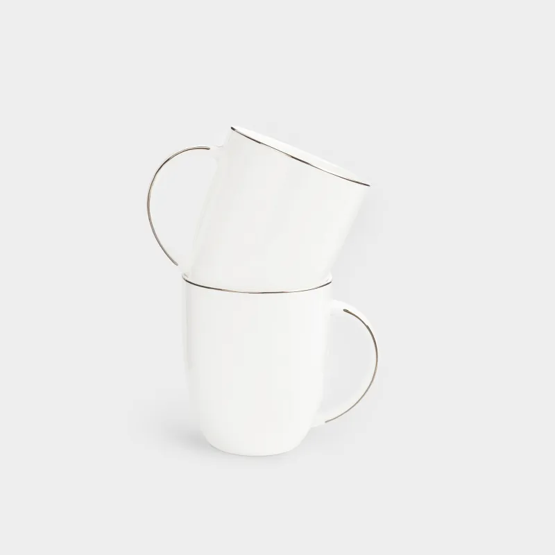 Кружка, 400 мл, 2 шт, фарфор F, Antarctica