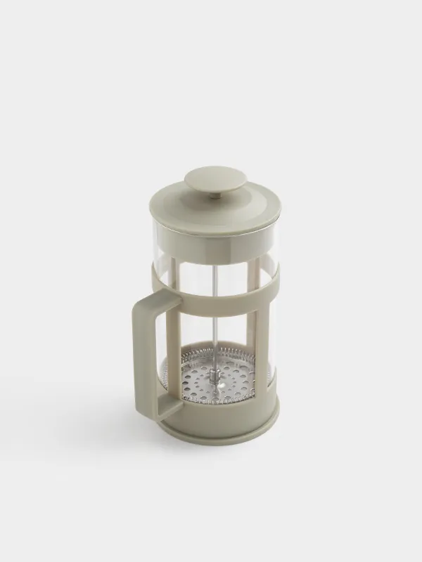 Френч-пресс, 1 л, шыны Б/болат, сарғылт-қоңыр/жасыл, Ketto, image-2