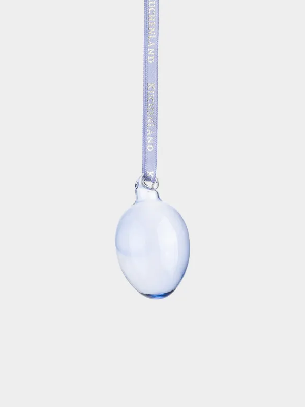 Сәндік салпыншақ, 6 см, шыны, қызғылт, Flora Easter, image-1