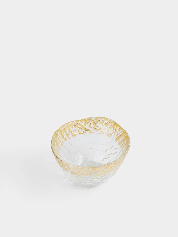Кесе, 12х7 см, мл, шыны, алтын түстес, Paradise gold, image-1