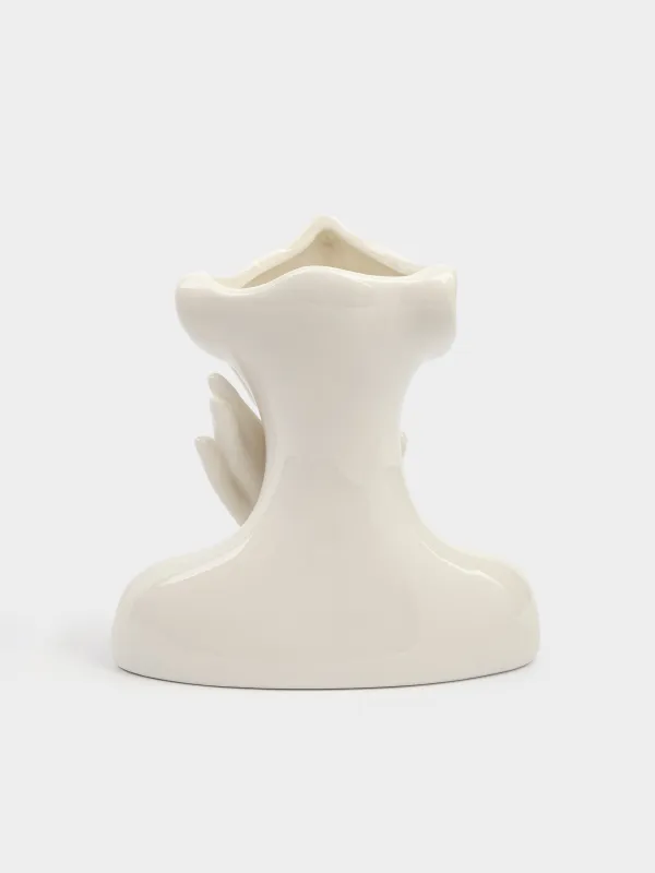 Подставка для косметических кистей, Руки на шее, Face, image-3