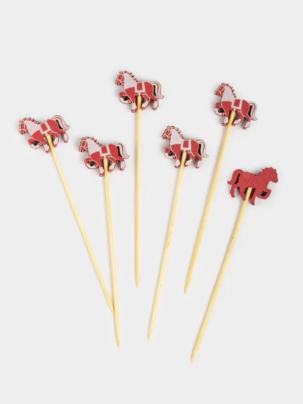 Шпажка для канапе, 20 шт, Конь, Elegant details, image-1