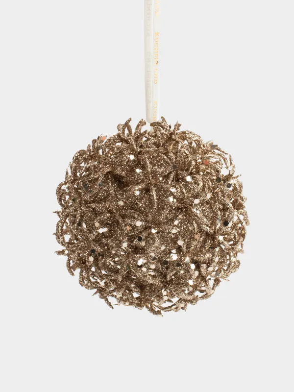 Шырша ойыншығы, 11 см, пенопласт, шампан, Отшашу, Шар, Hedgehog ball, image-0