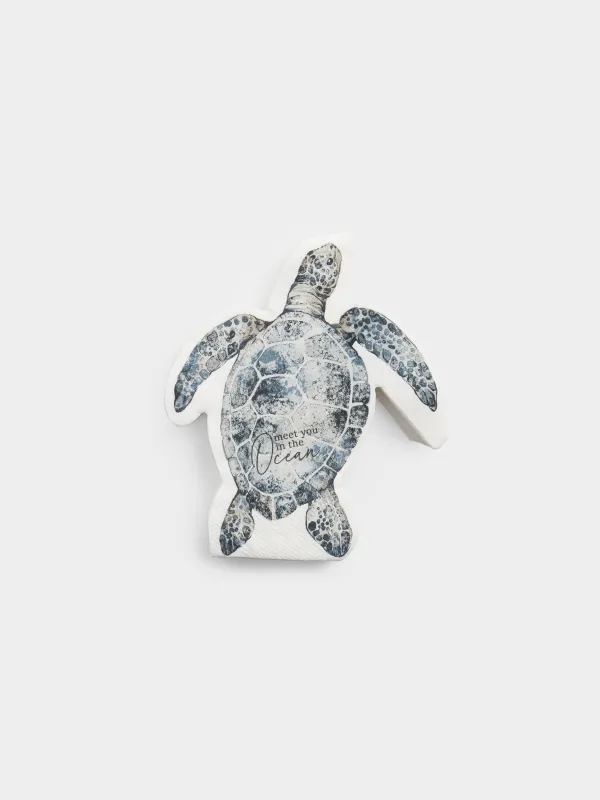 Қағаз майлықтар, 27х32 см, 20 дана, пішінді, сұр, Тасбақа, Grand turtle, image-0