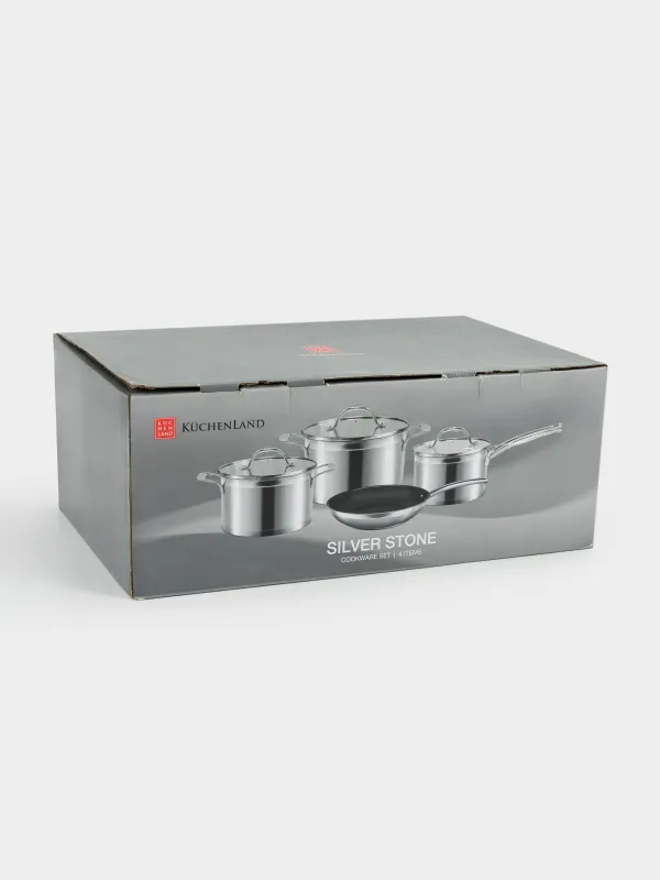 Ыдыс-аяқ жиынтығы, 4 зат, Silver Stone, image-19