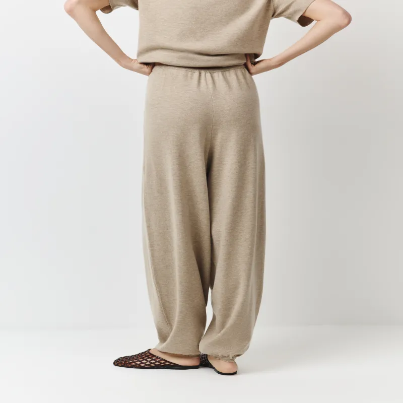 Әйелдер шалбары, өлшемі L, полиэстер/акрил/нейлон/жүн К, сарғылт-қоңыр, Agueda, image-3