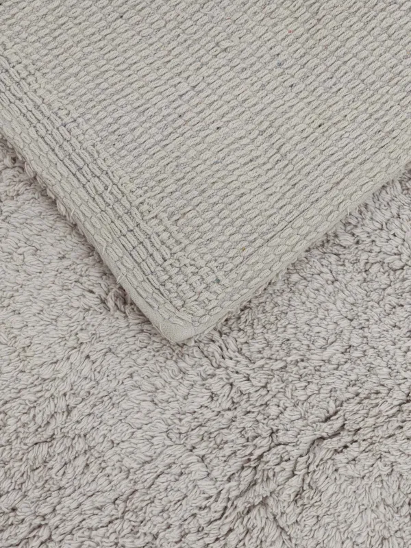 Кілемше, 50х80 см, мақта, сұр, Cottony, image-2