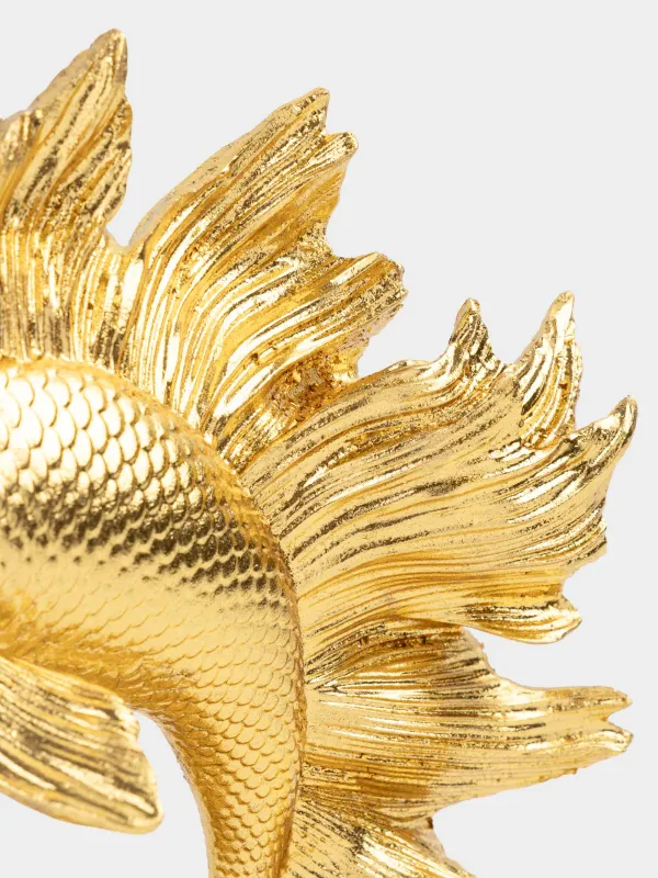 Мүсінше, 20 см, полирезин, алтын түстес, Балық, Goldfish, image-6