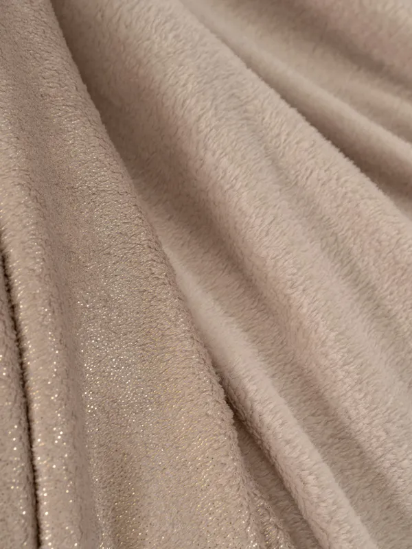 Жамылғы, 130х170 см, фланель/люрекс, қара-сұр, Flannel, image-3