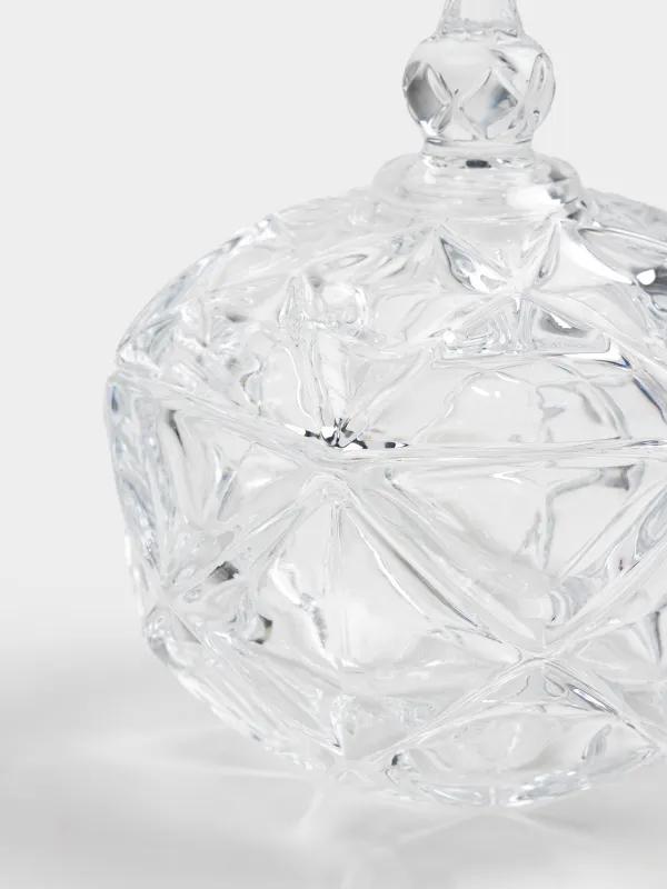 Емкость для хранения, 14х15 см, 400 мл, стекло Р, Rhomb, image-1