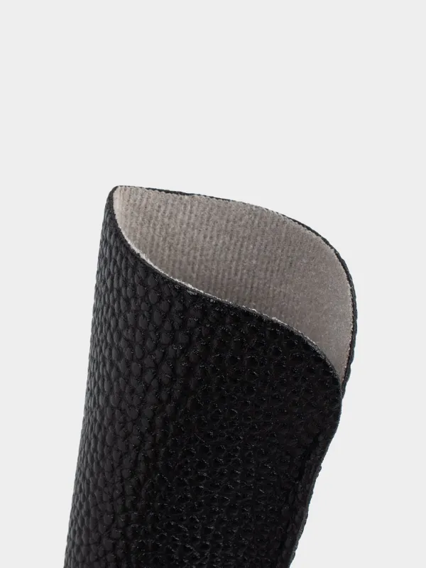 Футляр для очков, 18x8 см, полиуретан, черный, Memo, image-2