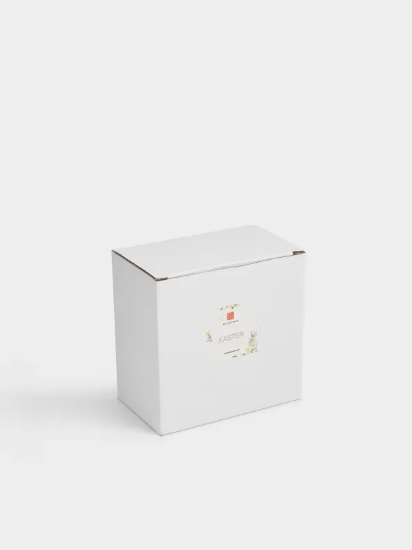 Статуэтка с подсветкой, 13 см, фарфор P, молочная, Кролики, Easter, image-5