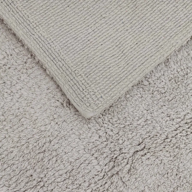 Кілемше, 50х80 см, мақта, сұр, Cottony, image-3