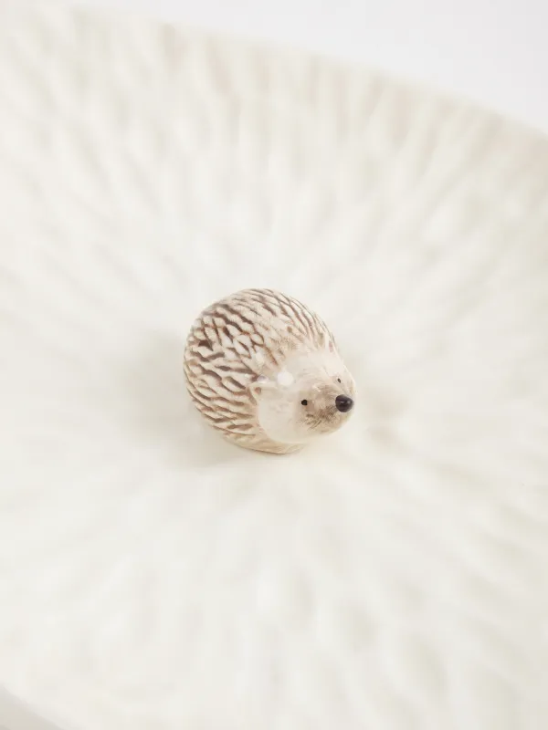 Ыдыс, 24х17 см, керамика, сүт түстес, Кірпі, Slight frost, image-1