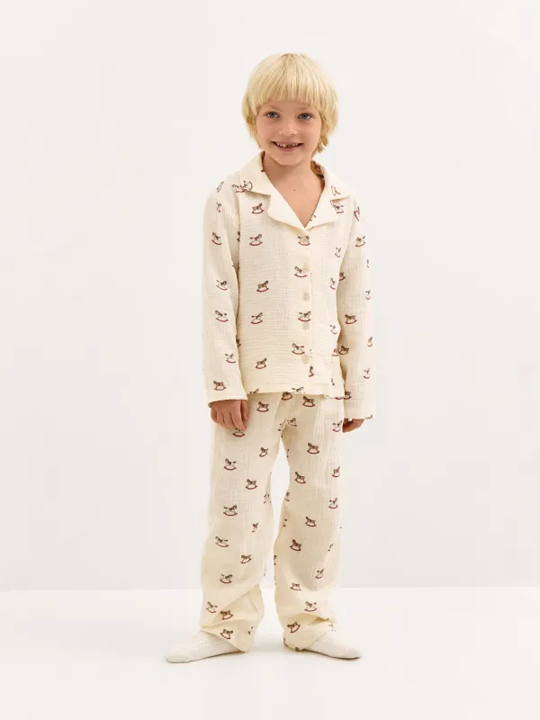 Пижама детская, с брюками, Landi, image-0