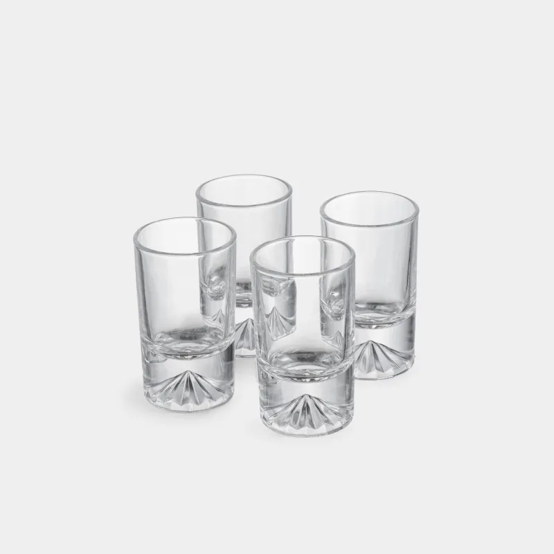 Стопка для водки, 4 шт, Acme