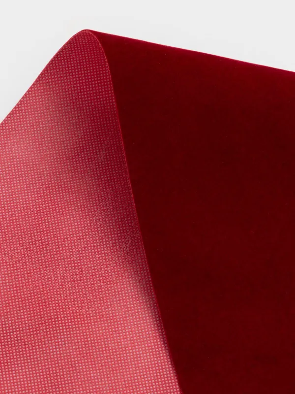 Сәндік әшекей, 45х270 см, қыстырғышта, полиэстер, қызыл, Бантик, Bow velvet, image-2