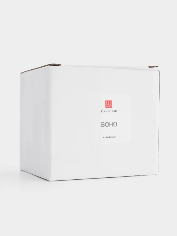 Шыныаяқ, 500 мл, фарфор N, сүт түсті, Нүктелер, Boho, image-4