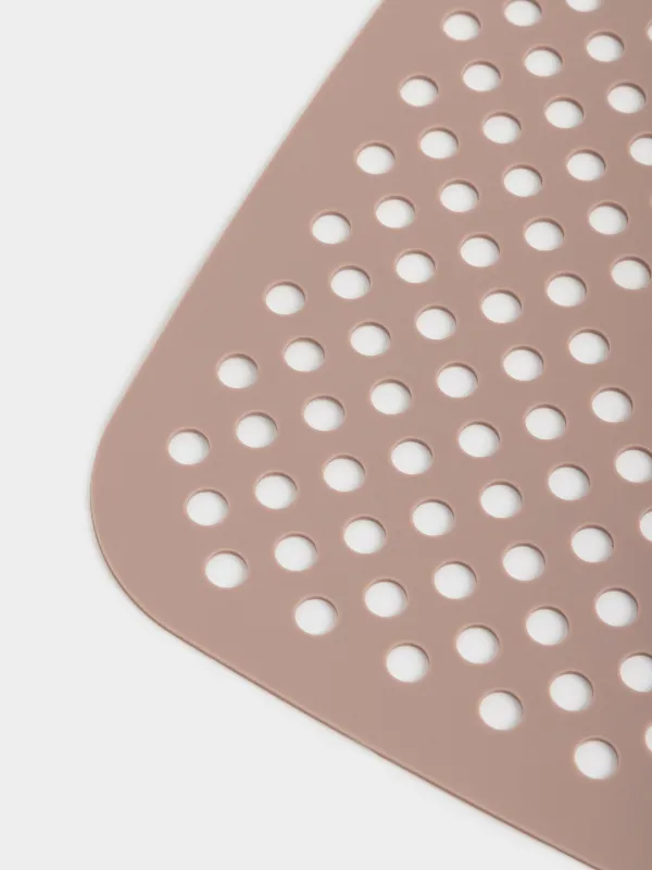 Ауа қуырғышқа арналған астар, 19х19 см, силикон, шаршы, сарғылт-қоңыр, Galori, image-1