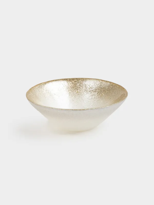 Салатник, 15х5 см, 350 мл, стекло, золотистый, Antares, image-4