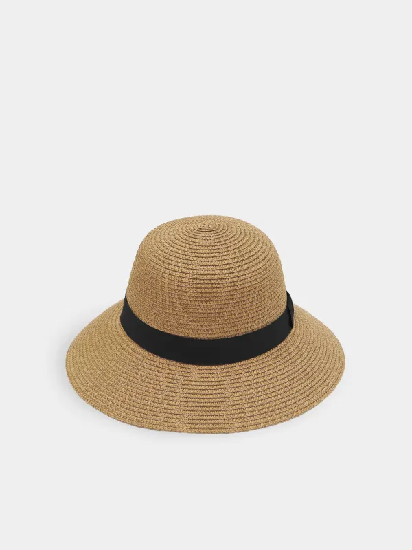 Шляпа, 57 см, единый размер, целлюлоза/полиэстер, песочная, Banjo, image-0