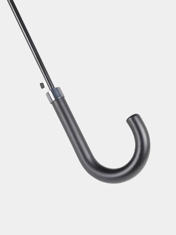 Зонт-трость, 86 см, серый, эпонж, Downpour, image-4