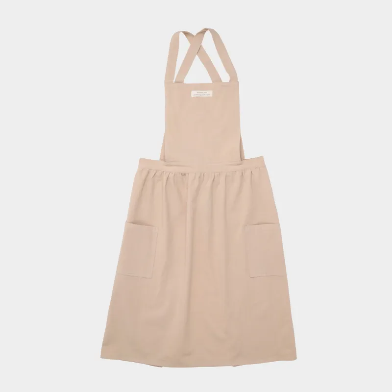 Алжапқыш көйлек, 79х88 см, мақта, сарғылт қоңыр, Vintage kitchen